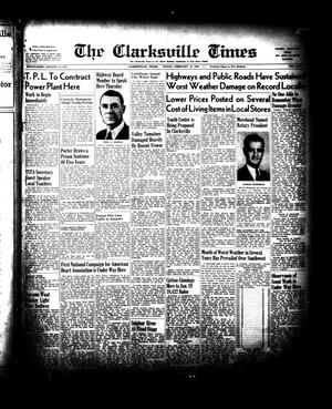 Primary view of object titled 'The Clarksville Times (Clarksville, Tex.), Vol. 76, No. 4, Ed. 1 Friday, February 13, 1948'.