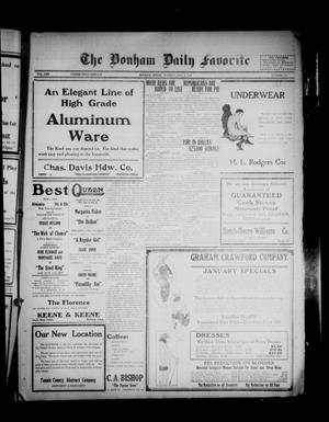 The Bonham Daily Favorite (Bonham, Tex.), Vol. 22, No. 134, Ed. 1 Tuesday, January 6, 1920