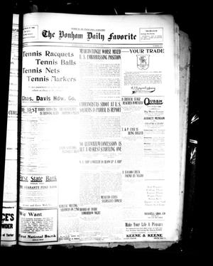 The Bonham Daily Favorite (Bonham, Tex.), Vol. 18, No. 217, Ed. 1 Thursday, April 13, 1916