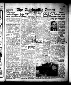 The Clarksville Times (Clarksville, Tex.), Vol. 82, No. 10, Ed. 1 Friday, March 26, 1954