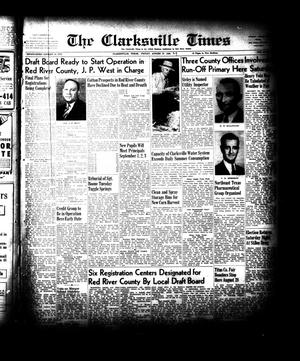 Primary view of object titled 'The Clarksville Times (Clarksville, Tex.), Vol. 76, No. [32], Ed. 1 Friday, August 27, 1948'.