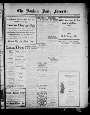 The Bonham Daily Favorite (Bonham, Tex.), Vol. 23, No. 63, Ed. 1 Saturday, October 16, 1920