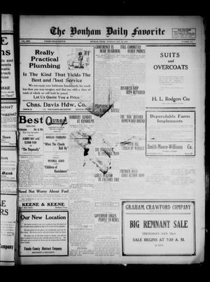 The Bonham Daily Favorite (Bonham, Tex.), Vol. 22, No. 146, Ed. 1 Tuesday, January 20, 1920