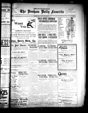 The Bonham Daily Favorite (Bonham, Tex.), Vol. 18, No. 94, Ed. 1 Saturday, November 20, 1915