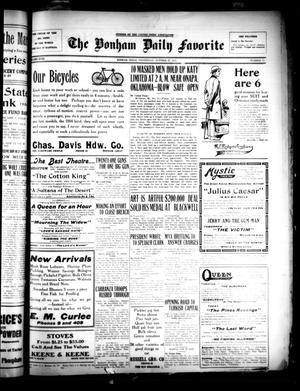 The Bonham Daily Favorite (Bonham, Tex.), Vol. 18, No. 73, Ed. 1 Wednesday, October 27, 1915