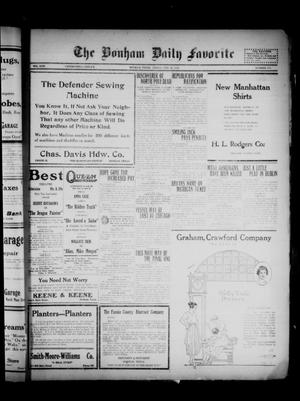 The Bonham Daily Favorite (Bonham, Tex.), Vol. 22, No. 172, Ed. 1 Friday, February 20, 1920