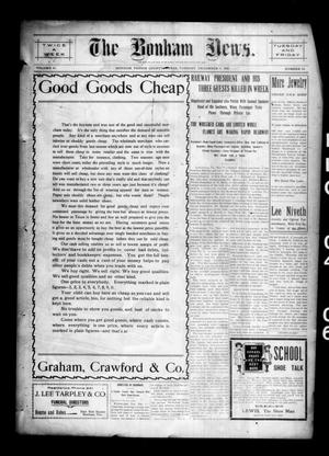 The Bonham News. (Bonham, Tex.), Vol. 41, No. 53, Ed. 1 Tuesday, December 4, 1906