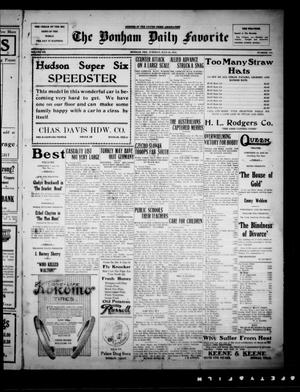 The Bonham Daily Favorite (Bonham, Tex.), Vol. 20, No. 310, Ed. 1 Tuesday, July 30, 1918