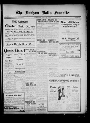 The Bonham Daily Favorite (Bonham, Tex.), Vol. 23, No. 46, Ed. 1 Monday, September 27, 1920
