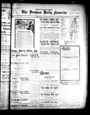 The Bonham Daily Favorite (Bonham, Tex.), Vol. 18, No. 90, Ed. 1 Tuesday, November 16, 1915