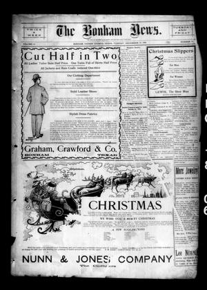 The Bonham News. (Bonham, Tex.), Vol. 41, No. 57, Ed. 1 Tuesday, December 18, 1906