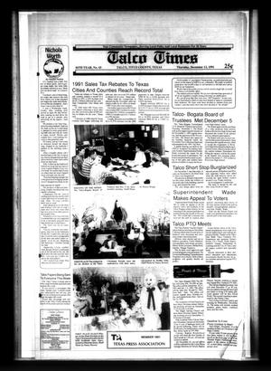 Talco Times (Talco, Tex.), Vol. 56, No. 43, Ed. 1 Thursday, December 12, 1991
