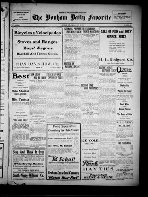 The Bonham Daily Favorite (Bonham, Tex.), Vol. 21, No. 19, Ed. 1 Friday, August 23, 1918