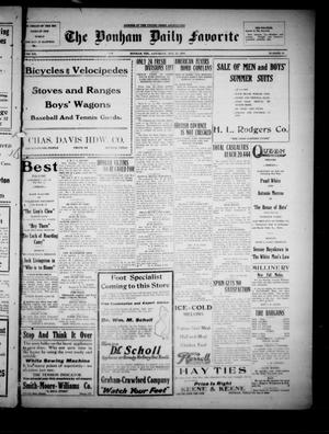 The Bonham Daily Favorite (Bonham, Tex.), Vol. 21, No. 20, Ed. 1 Saturday, August 24, 1918