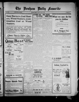 The Bonham Daily Favorite (Bonham, Tex.), Vol. 23, No. 64, Ed. 1 Monday, October 18, 1920