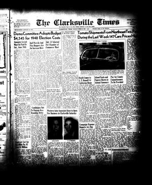The Clarksville Times (Clarksville, Tex.), Vol. 76, No. [23], Ed. 1 Friday, June 25, 1948