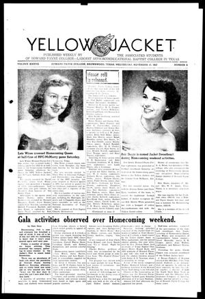 Yellow Jacket (Brownwood, Tex.), Vol. 37, No. 9, Ed. 1, Wednesday, November 19, 1952