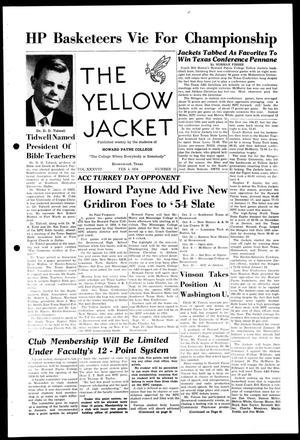Primary view of The Yellow Jacket (Brownwood, Tex.), Vol. 38, No. 11, Ed. 1, Thursday, February 4, 1954