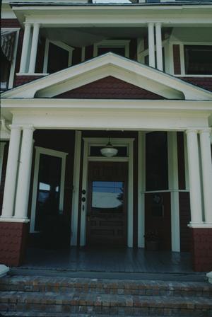 [Strickland - Sawyer House, (Exterior Detail)]
