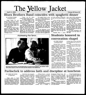 Primary view of The Yellow Jacket (Brownwood, Tex.), Vol. 92, No. 22, Ed. 1, Thursday, April 11, 2002