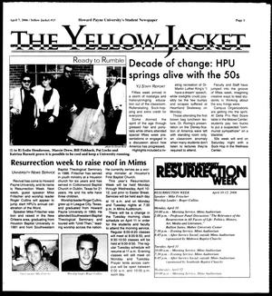Primary view of object titled 'The Yellow Jacket (Brownwood, Tex.),  [Vol. 96], No. 13, Ed. 1, Friday, April 7, 2006'.