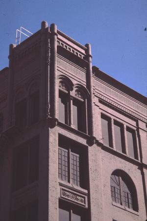 [Old Sanger Building, (corner detail)]