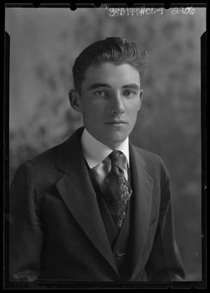 Primary view of object titled '[Portrait of Man in Suit]'.
