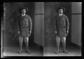 Photograph: [Two Portraits of Man Wearing Hat and Coat]