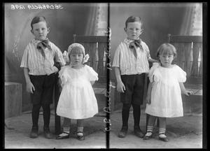 [Portraits of Boy and Girl]
