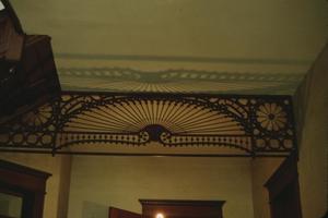 [Trout House, (entry hall ceiling)]