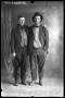 Photograph: [Portrait of Two Young Men]
