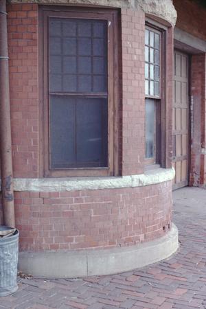 Primary view of object titled '[Santa Fe Depot, (Window Bay)]'.