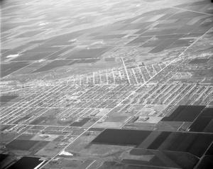 Primary view of object titled '[Hereford, Texas from Above]'.