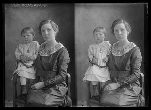 [Young Woman with Child]