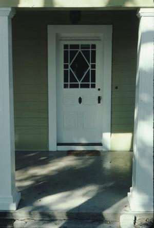 [Anderson House, (door detail)]