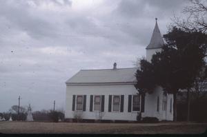 [Wesley Brethren Church, (exterior, SE end of church)]