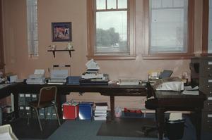 [Atchison, Topeka & Santa Fe Railway Depot, (Panhandle City Hall bookkeepping office)]