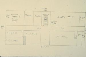 [Stephens County Courthouse, (floor plan)]