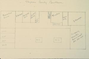 [Stephens County Courthouse, (jail plan)]