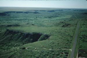 Primary view of object titled '[Coronado Site, (N rim just below Coronado Site)]'.
