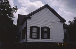 [Thomas, Jr & Mary Kraitchar House, (view of front upstairs windows)]