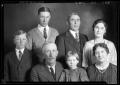Photograph: [Portrait of a Three Men, Two Woman, and Two Children]