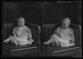 Photograph: [Portraits of Baby Sitting in Chair]