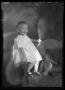 Photograph: [Portrait of Child with Teddy Bear]