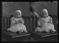 Photograph: [Two Portraits of Baby Wearing Bonnet]
