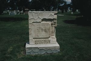 [Llano Cemetery, (carved marble monument)]