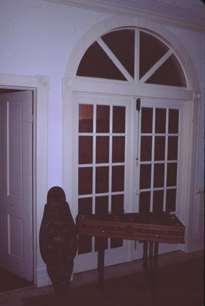 [Baker House, (french doors b/w front & back hall)]