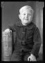 Thumbnail image of item number 1 in: '[Portrait of Boy with Book]'.