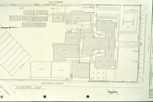 Primary view of object titled '[Wynn Seale School, (site plan)]'.