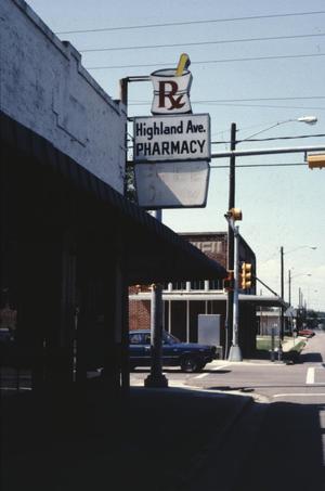 [Highland Ave Pharmacy, (Sign)]